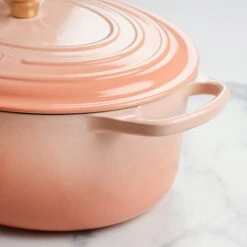 Le Creuset Signature Cast Iron 6.75-quart Peche Oval Dutch Oven -Zwilling Shop DSC 8156