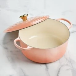 Le Creuset Signature Cast Iron 7.25-quart Peche Round Dutch Oven -Zwilling Shop DSC 8158