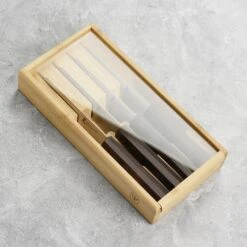 Yaxell Hana 4 Piece Steak Knife Set With Case -Zwilling Shop DSC 8422