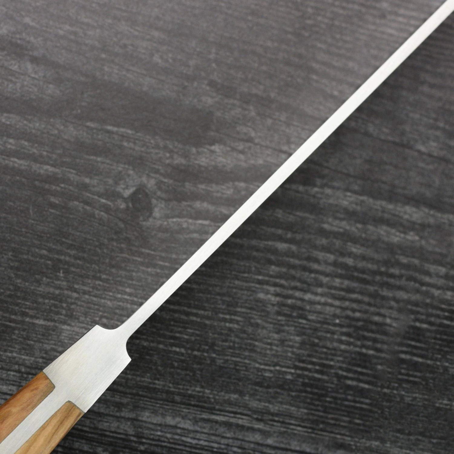 Franz Gude 12.6" Large Bread Knife With Olive Wood Handle, Left-Handed 5 Franz Gude 12.6" Large Bread Knife With Olive Wood Handle, Left-Handed - Image 3