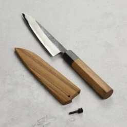 Enso Hand-Forged Aogami Super 4.7" Petty With Saya -Zwilling Shop DSC 9029 2a6791fc b32a 4a1c 94cf 4110ce39fc05