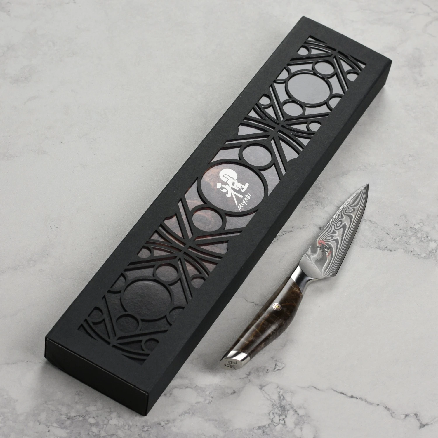 Miyabi Iki Anniversary 3.5" Paring Knife 6 Miyabi Iki Anniversary 3.5" Paring Knife - Image 4