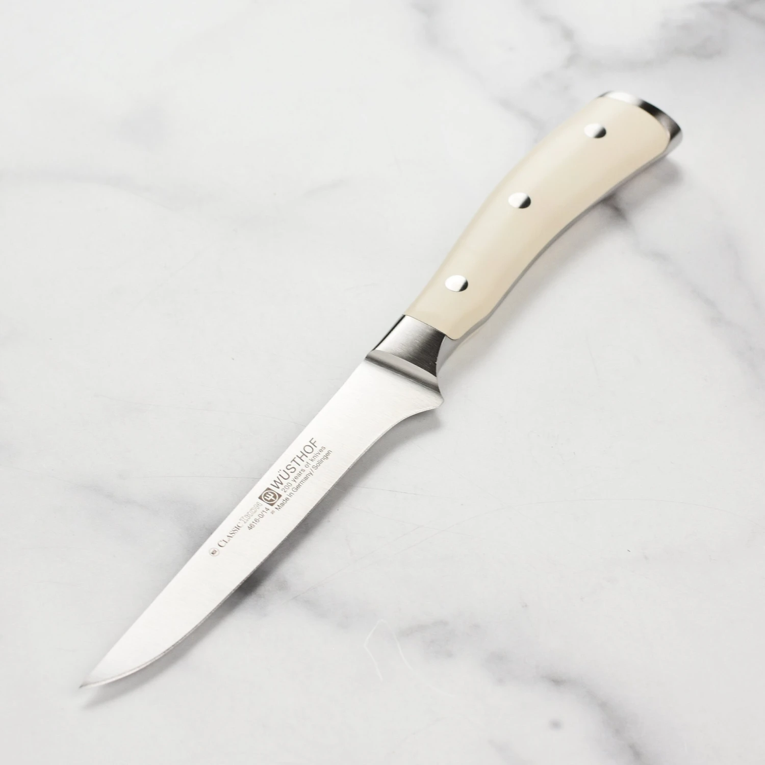 Wusthof Classic Ikon Creme 5" Boning Knife 8 Wusthof Classic Ikon Creme 5" Boning Knife - Image 6