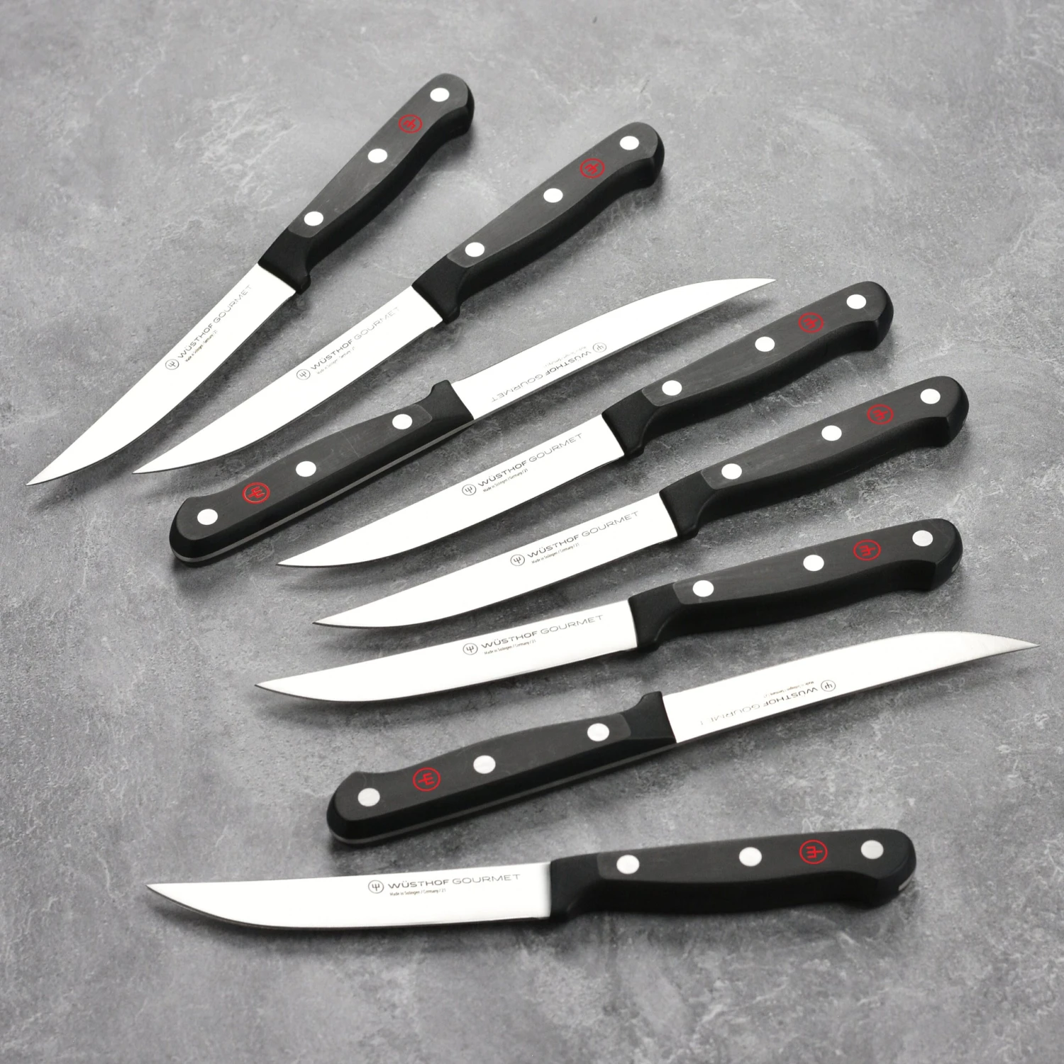 Wusthof Gourmet 8 Piece Steak Knife Set With Case 4 Wusthof Gourmet 8 Piece Steak Knife Set With Case - Image 2