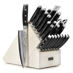 Enso HD 25 Piece Gray Ash Knife Block Set -Zwilling Shop EnsoHD25PieceGrayAshKnifeBlockSet 5ec06b2f dcf9 4d6e 9faa 3c4b78cc98bb