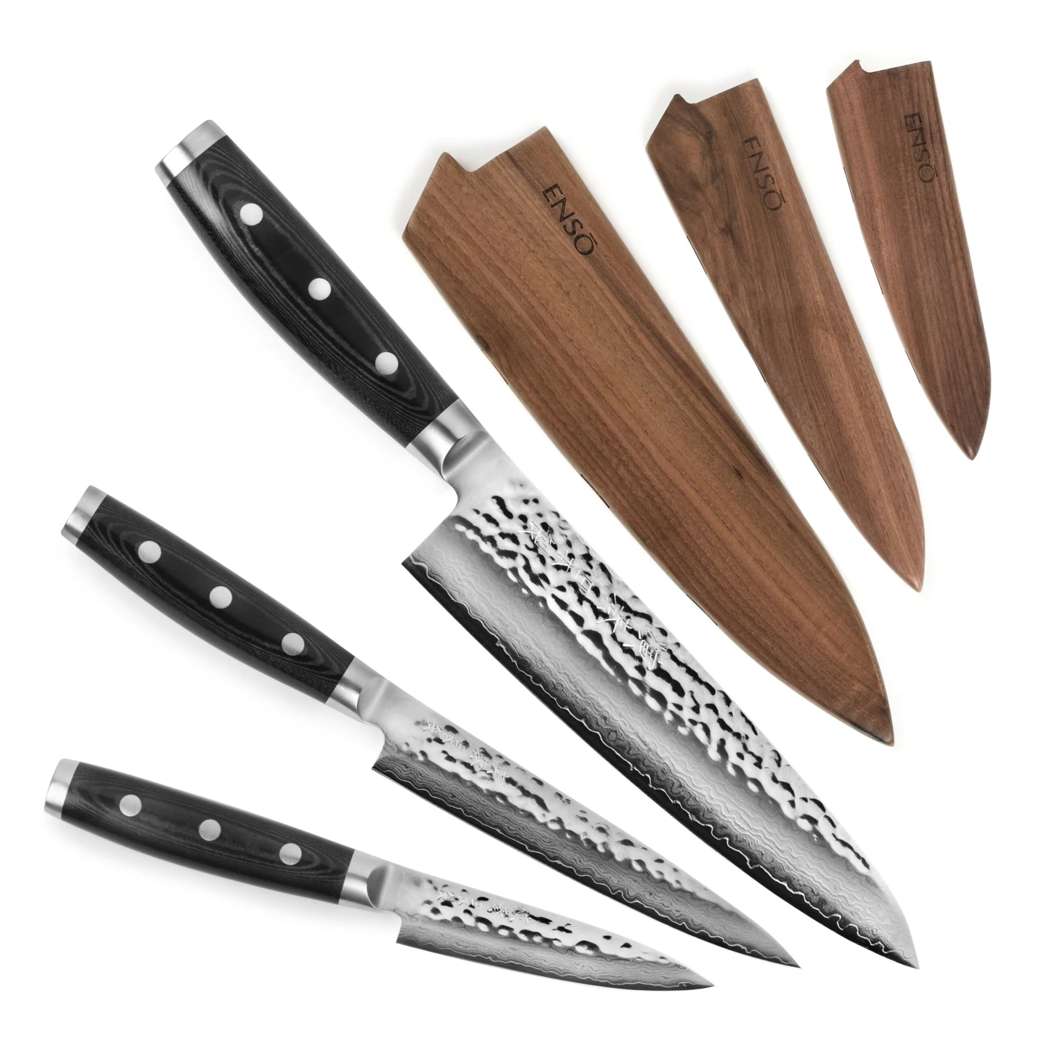 Enso HD 3 Piece Knife Set With Sheaths 11 Enso HD 3 Piece Knife Set With Sheaths - Image 9