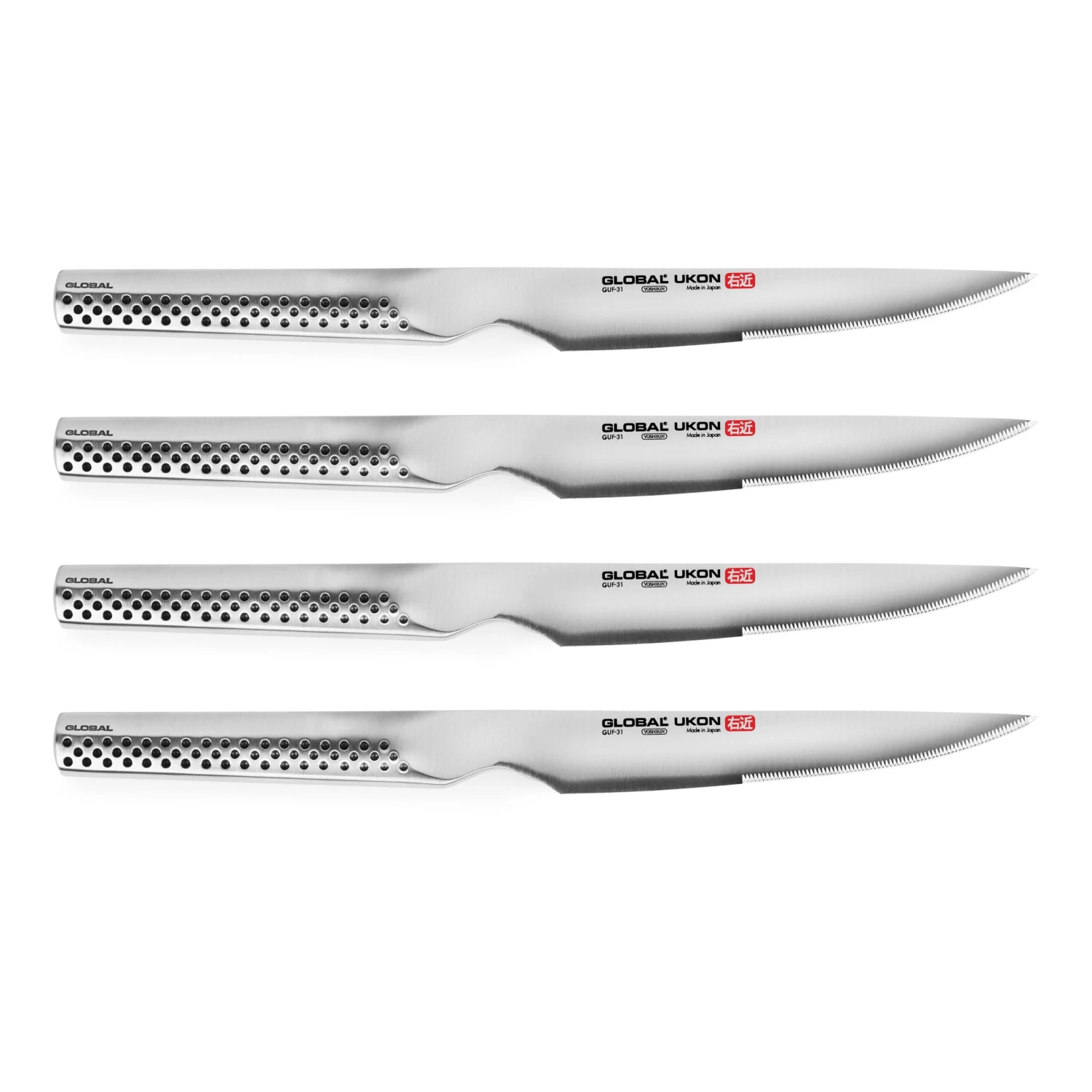 Global Ukon 4 Piece Steak Knife Set 6 Global Ukon 4 Piece Steak Knife Set - Image 4