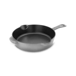 Staub 8.5" Graphite Gray Cast Iron Deep Traditional Skillet