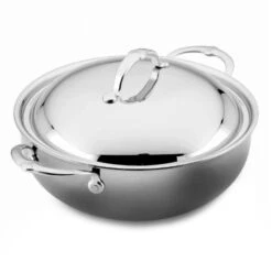 Hestan NanoBond 5-quart Titanium Stainless Steel Dutch Oven