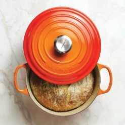 Le Creuset Signature Cast Iron 5.5-quart Flame Round Dutch Oven 15 Le Creuset Signature Cast Iron 5.5-quart Flame Round Dutch Oven -Zwilling Shop LC 20180802 CA LS 00732 SS RGB