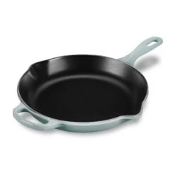 Le Creuset Signature Cast Iron 10.25" Sea Salt Iron Handle Skillet