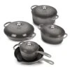 Le Creuset Signature Cast Iron 9 Piece Oyster Cast Iron Cookware Set