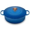 Le Creuset Signature Cast Iron 6.75-quart Marseille Round Wide Dutch Oven With Copper Knob