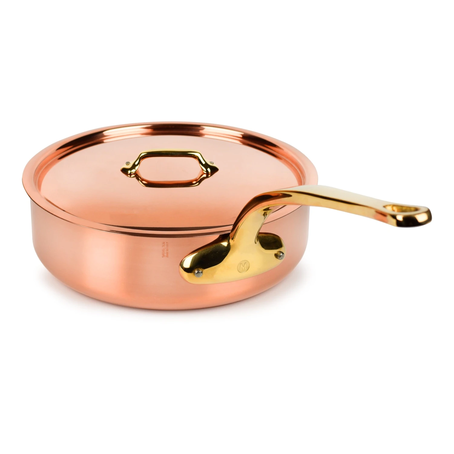 Mauviel M200B 3.4-quart Copper Saute Pan 3 Mauviel M200B 3.4-quart Copper Saute Pan