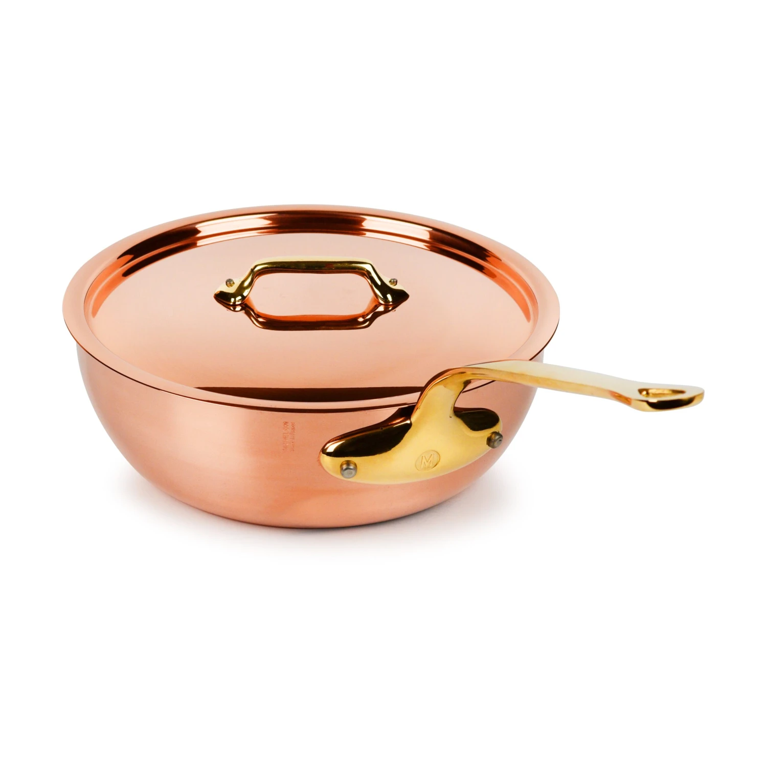 Mauviel M200B 3.7-quart Copper Saucier 3 Mauviel M200B 3.7-quart Copper Saucier