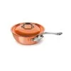 Mauviel M'6S 2.1-quart Induction Copper Saucier -Zwilling Shop MauvielM 6S2.1 quartInductionCopperSaucier