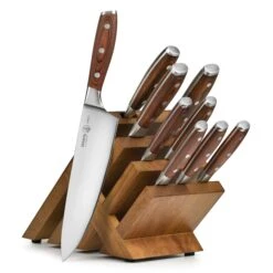 Messermeister Avanta Forged 10 Piece Knife Block Set -Zwilling Shop Messermeister10PieceAvantaKnifeBlockSet