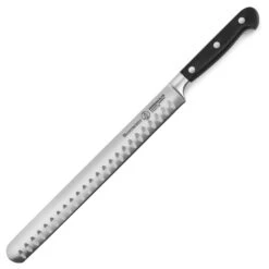 Messermeister Meridian Elite 10" Hollow Edge Slicing Knife -Zwilling Shop MessermeisterMeridianElite10 inchHollowEdgeSlicingKnife