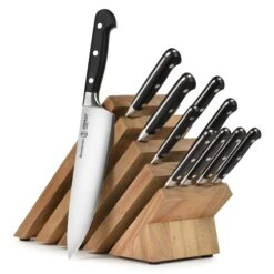 Messermeister Meridian Elite 11 Piece Magnetic Knife Block Set -Zwilling Shop MessermeisterMeridianElite11PieceMagneticKnifeBlockSet