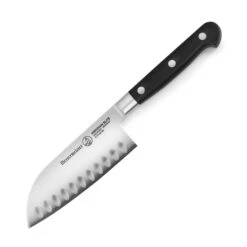 Messermeister Meridian Elite 5" Hollow Edge Santoku Knife -Zwilling Shop MessermeisterMeridianElite5 inchHollowEdgeSantokuKnife