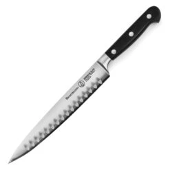 Messermeister Meridian Elite 8" Hollow Edge Carving Knife -Zwilling Shop MessermeisterMeridianElite8 inchHollowEdgeCarvingKnife