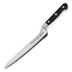 Messermeister Meridian Elite 8" Offset Bread Knife 12 Messermeister Meridian Elite 8" Offset Bread Knife -Zwilling Shop MessermeisterMeridianElite8 inchOffsetBreadKnife