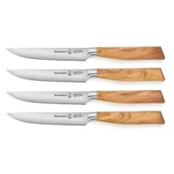 Messermeister Oliva Elite 4 Piece Steak Knife Set 12 Messermeister Oliva Elite 4 Piece Steak Knife Set -Zwilling Shop MessermeisterOlivaElite4PieceSteakKnifeSet