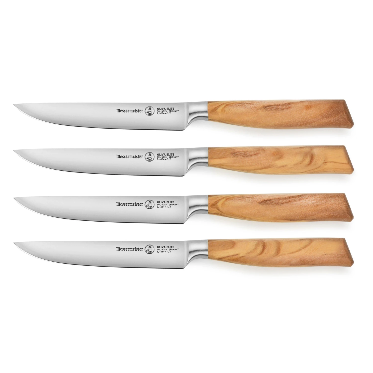 Messermeister Oliva Elite 4 Piece Steak Knife Set 6 Messermeister Oliva Elite 4 Piece Steak Knife Set - Image 4