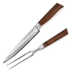 Messermeister Royale Elite 2 Piece Hollow Edge Carving Set 12 Messermeister Royale Elite 2 Piece Hollow Edge Carving Set -Zwilling Shop MessermeisterRoyaleElite2PieceHollowEdgeCarvingSet