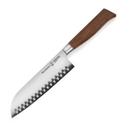 Messermeister Royale Elite 7" Hollow Edge Santoku Knife -Zwilling Shop MessermeisterRoyaleElite7 inchHollowEdgeSantokuKnife