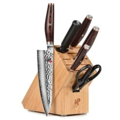 Miyabi Artisan SG2 7 Piece Knife Block Set -Zwilling Shop MiyabiArtisanSG27PieceKnifeBlockSet