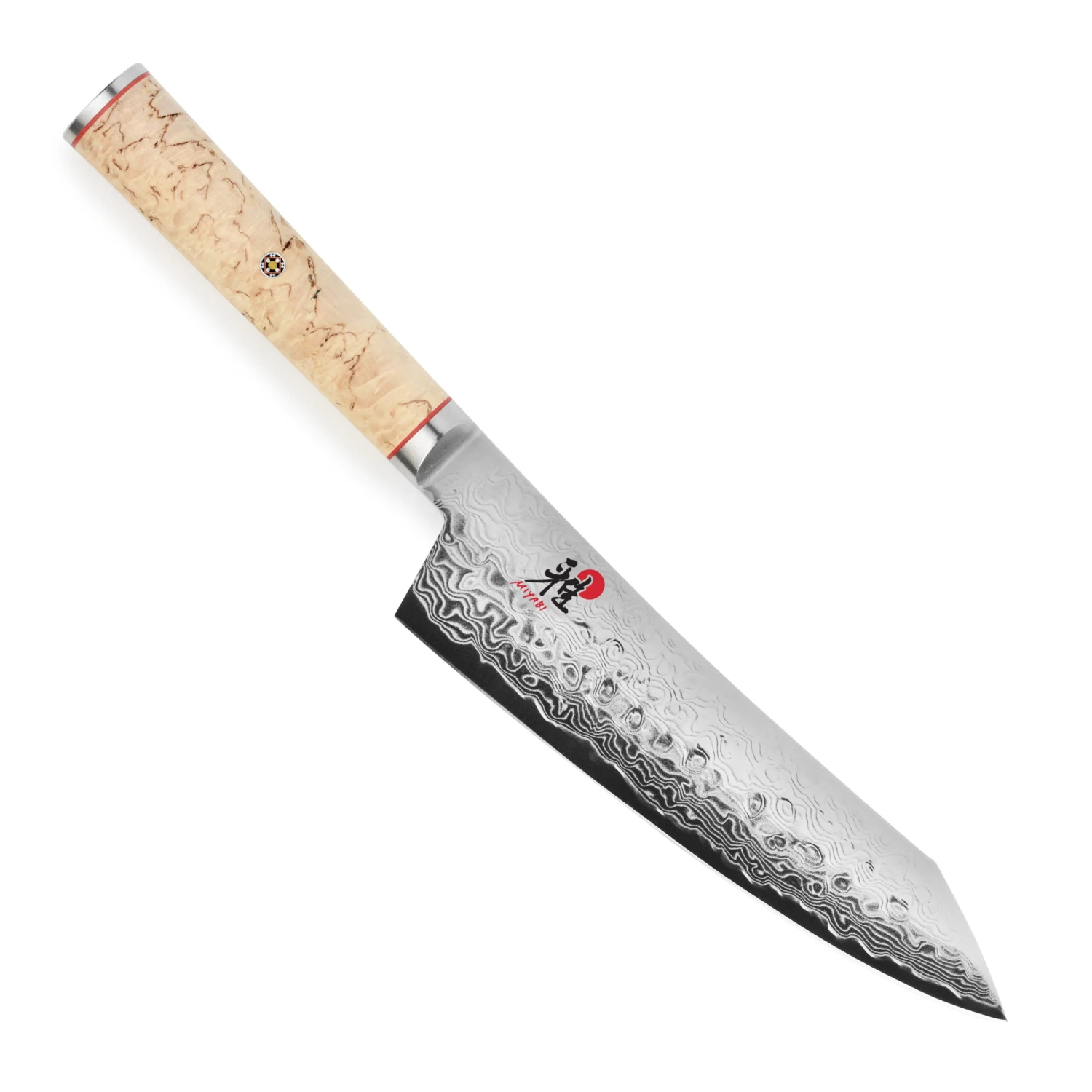 Miyabi Birchwood SG2 7" Rocking Santoku Knife 6 Miyabi Birchwood SG2 7" Rocking Santoku Knife - Image 4