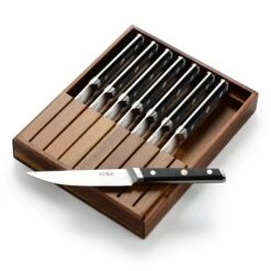 Nexus 8 Piece Steak Knife Set With In-Drawer Tray 19 Nexus 8 Piece Steak Knife Set With In-Drawer Tray -Zwilling Shop Nexus6PieceDamascusSteakKnifeSetwithCase d3d85e5f 05f2 47b5 8195 9f69322f86a0