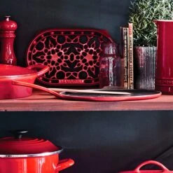 Le Creuset Cast Iron 10.75" Cerise Crepe Pan -Zwilling Shop RS6377 lc bistro 12560 ret 7 13 hpr