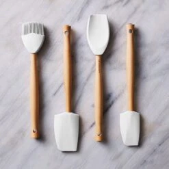 Le Creuset 5 Piece White Silicone Utensil Set -Zwilling Shop RS8005 UTENSILS 540 ret