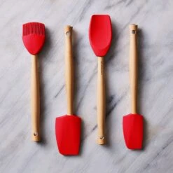 Le Creuset 5 Piece Cerise Silicone Utensil Set -Zwilling Shop RS8005 UTENSILS 540 ret aa8efbf5 f579 4fb4 b74f ee3768e1a0d9