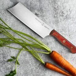 Messermeister Custom Terra Red 6.5" Nakiri -Zwilling Shop Red aad24945 8e38 4409 b69e a59252e41846