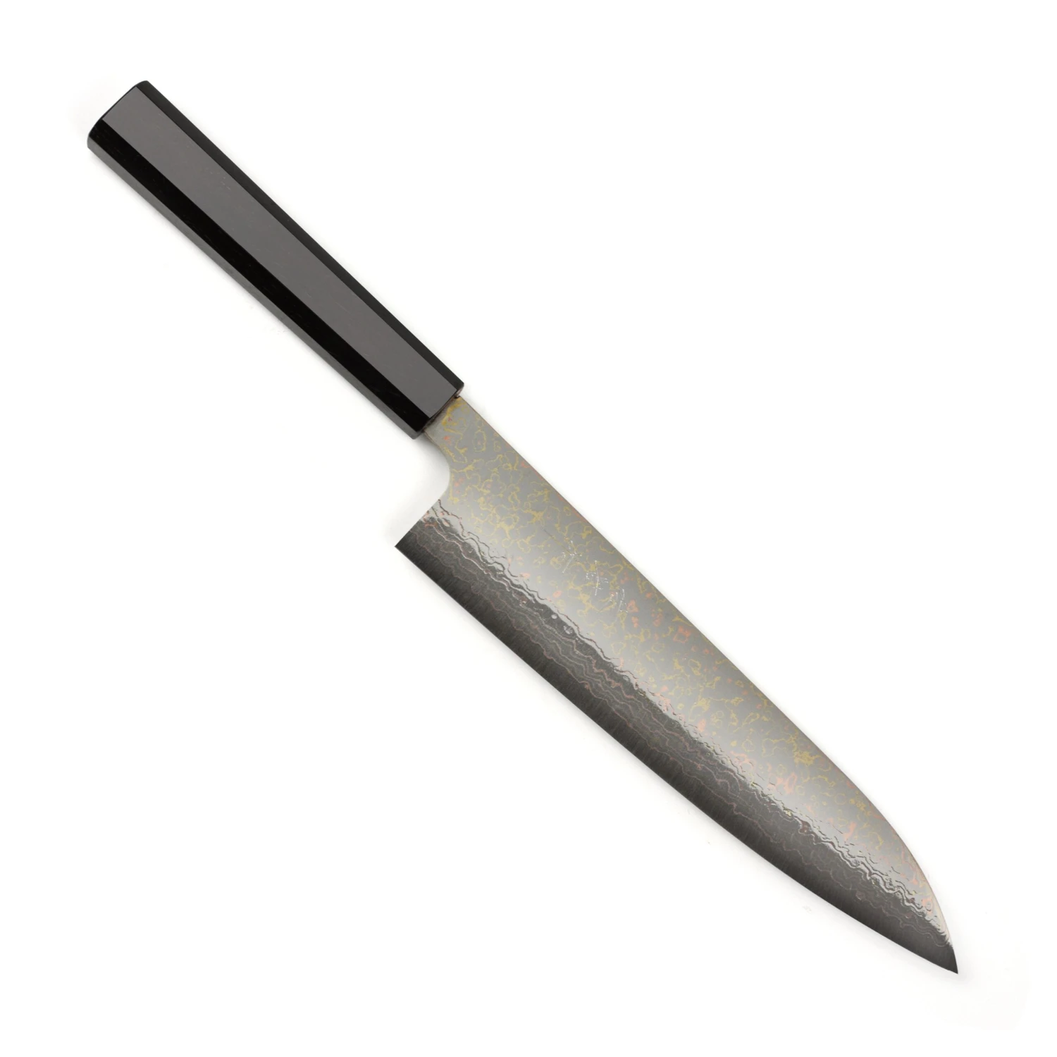 Saji Rainbow Damascus 8.25" Gyuto 11 Saji Rainbow Damascus 8.25" Gyuto - Image 9