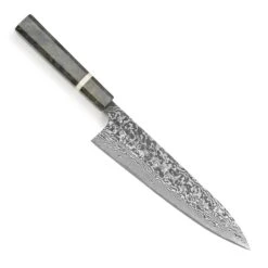 Saji SG2 Black Damascus 8.25" Gyuto, Stabilized Birch 15 Saji SG2 Black Damascus 8.25" Gyuto, Stabilized Birch -Zwilling Shop SajiSG2BlackDamascus8.25 inchGyuto StabilizedBirch