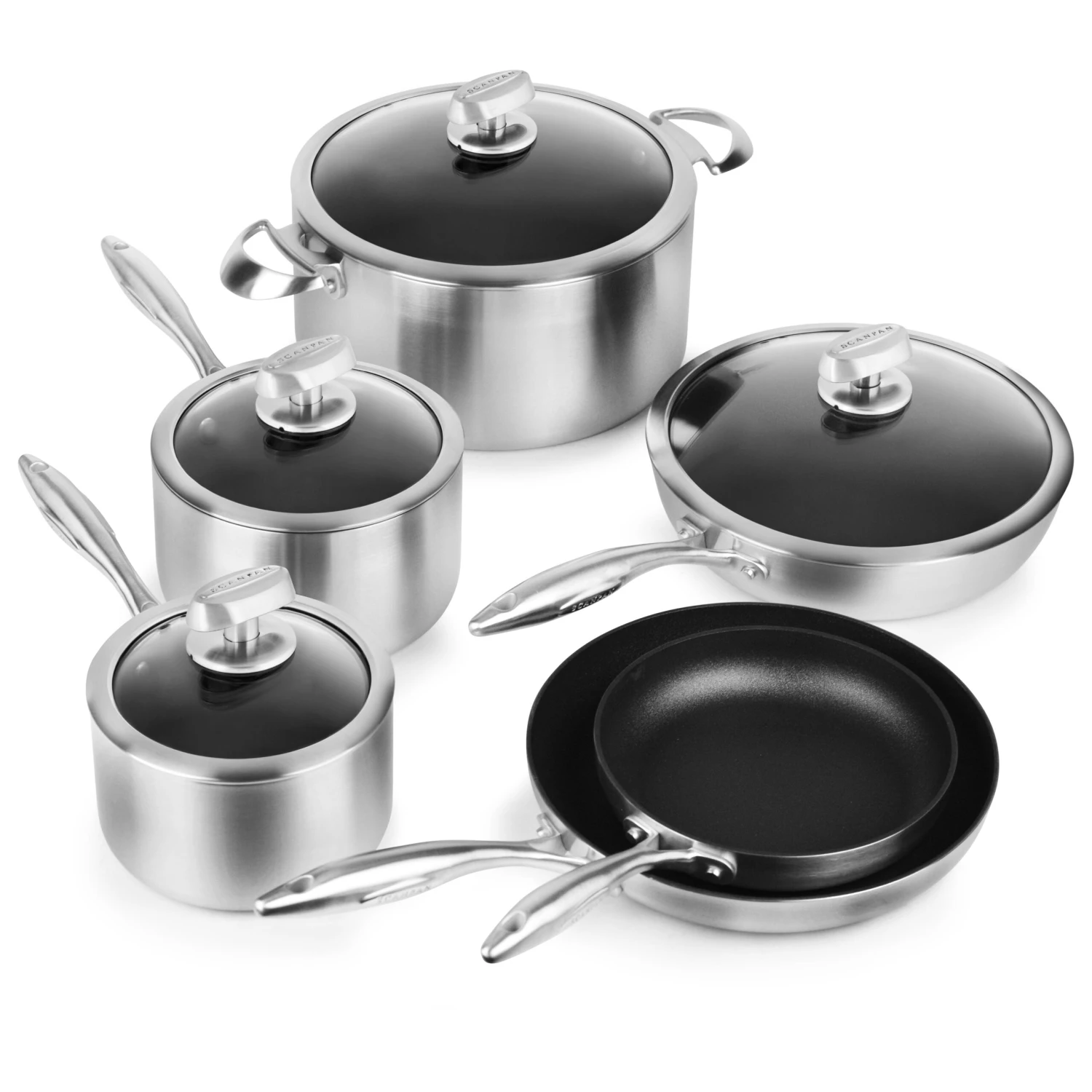 Scanpan CX+ 10 Piece Stainless Steel Nonstick Cookware Set 9 Scanpan CX+ 10 Piece Stainless Steel Nonstick Cookware Set - Image 7