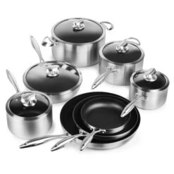 Scanpan CX+ 13 Piece Stainless Steel Nonstick Cookware Set