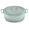 Le Creuset Signature Cast Iron 15.5-quart Sea Salt Oval Dutch Oven -Zwilling Shop SeaSalt 69f9fd80 66c3 4507 a422 cbdbc3968999