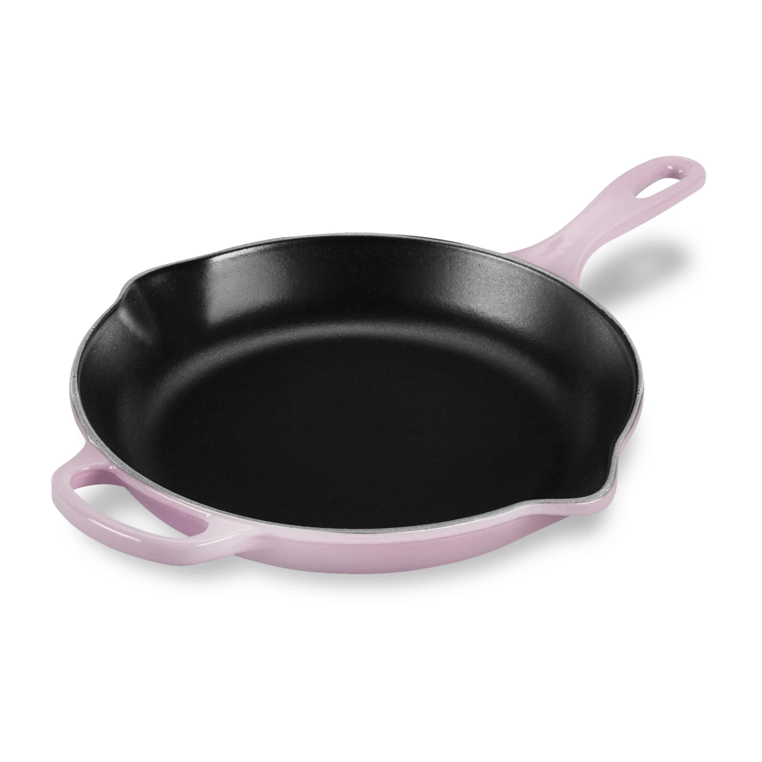 Le Creuset Signature Cast Iron 10.25" Shallot Iron Handle Skillet 3 Le Creuset Signature Cast Iron 10.25" Shallot Iron Handle Skillet