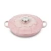 Le Creuset Signature Cast Iron 2.25-quart Shell Pink Petal Braiser -Zwilling Shop ShellPinkPetalBraiser