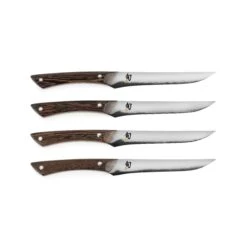 Shun 4 Piece Shima Steak Knife Set, Natural Tagayasan 12 Shun 4 Piece Shima Steak Knife Set, Natural Tagayasan -Zwilling Shop Shun4PieceShimaSteakKnifeSet NaturalTagayasan