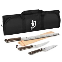 Shun Kanso 4 Piece BBQ Knife Set -Zwilling Shop ShunKanso4PieceBBQKnifeSet