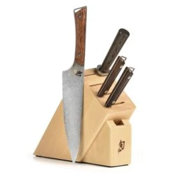 Shun Kanso 5 Piece Knife Block Set 18 Shun Kanso 5 Piece Knife Block Set -Zwilling Shop ShunKanso5PieceKnifeBlockSet