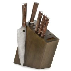 Shun Kanso 6 Piece Knife Block Set -Zwilling Shop ShunKanso6PieceKnifeBlockSet