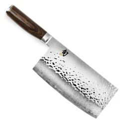 Shun Premier 7" Chinese Vegetable Cleaver -Zwilling Shop ShunPremier7 inchChineseVegetableCleaver