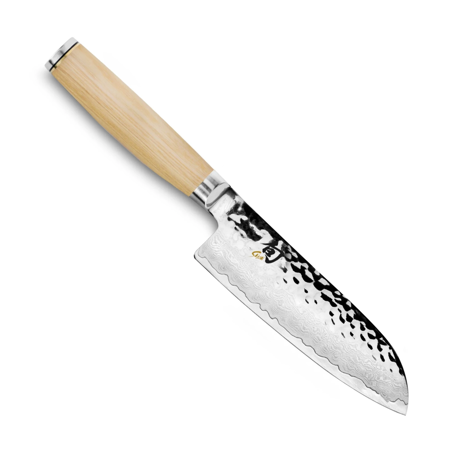 Shun Premier Blonde 5.5" Santoku Knife 7 Shun Premier Blonde 5.5" Santoku Knife - Image 5